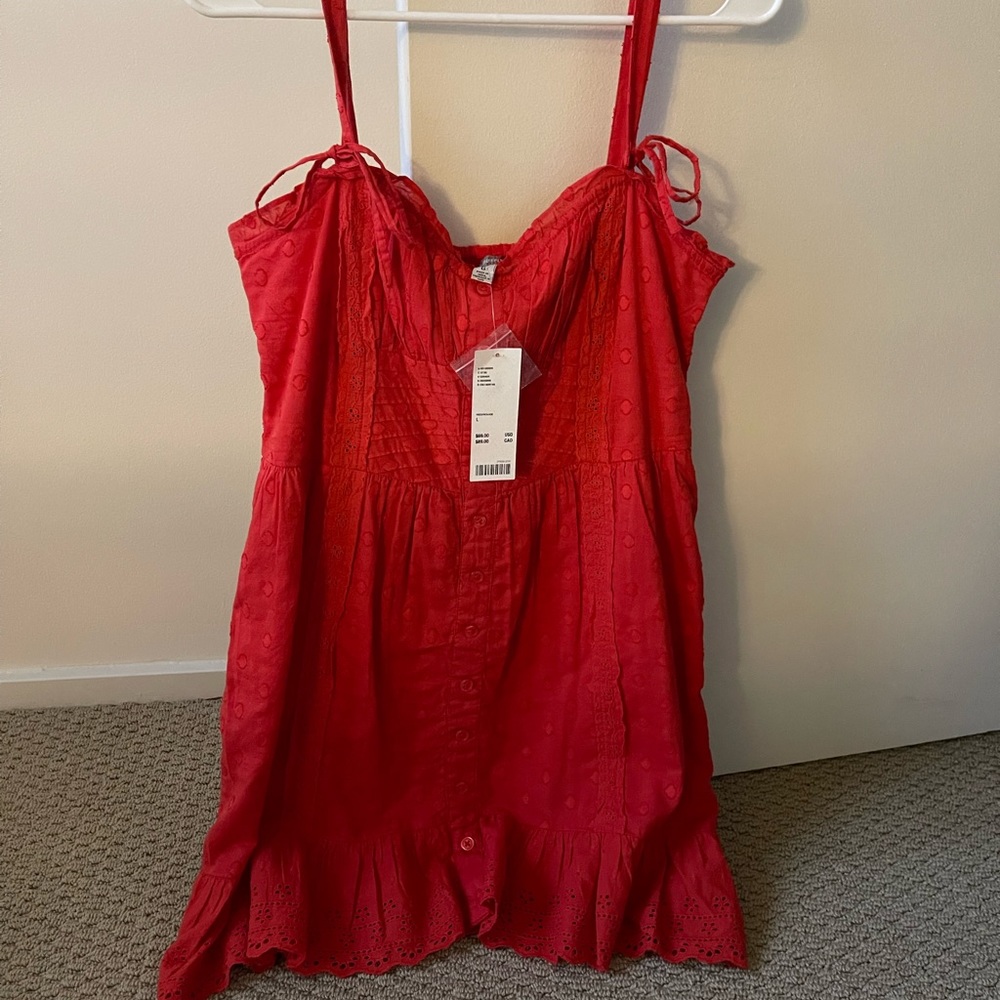 NWT Red Urban Outfitters Mini Dress